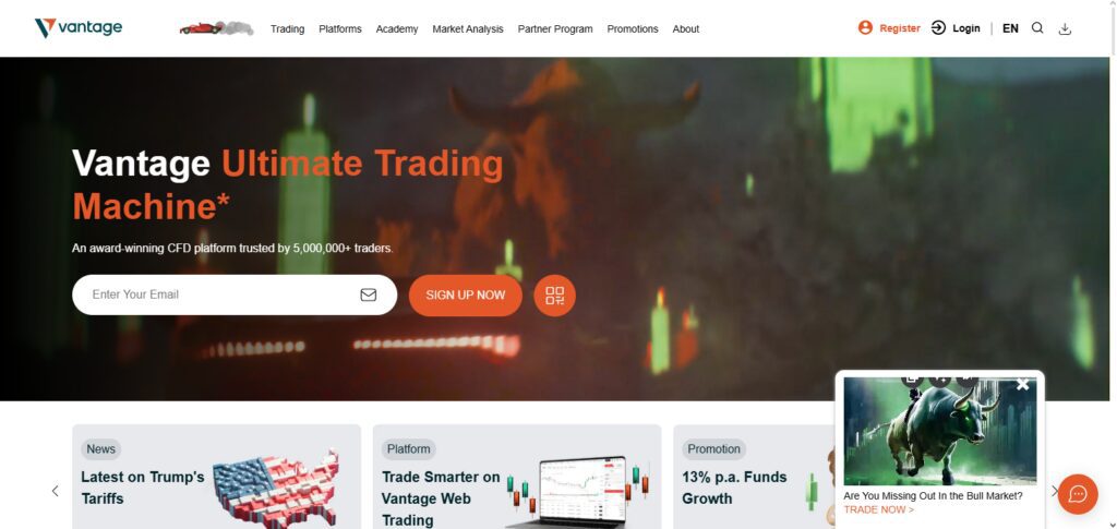 10 Best Forex Brokers with Tier-1 Bank Liquidity 2026 6 Vantage