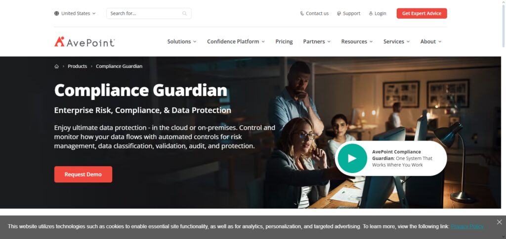 10 Best Data Privacy Management Software for Compliance 11 AvePoint Compliance Guardian