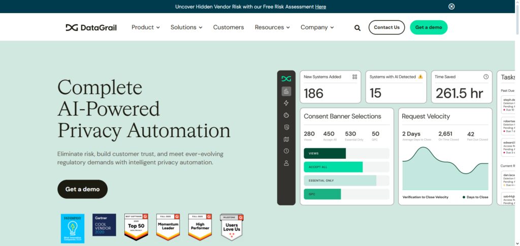 10 Best Data Privacy Management Software for Compliance 8 DataGrail