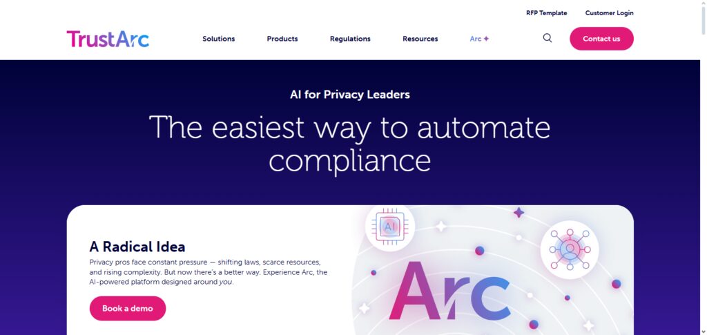 10 Best Data Privacy Management Software for Compliance 3 TrustArc