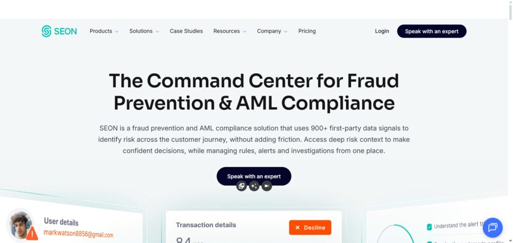 10 Best Fraud Detection Software for Secure Transactions 4 SEON Fraud Fighters