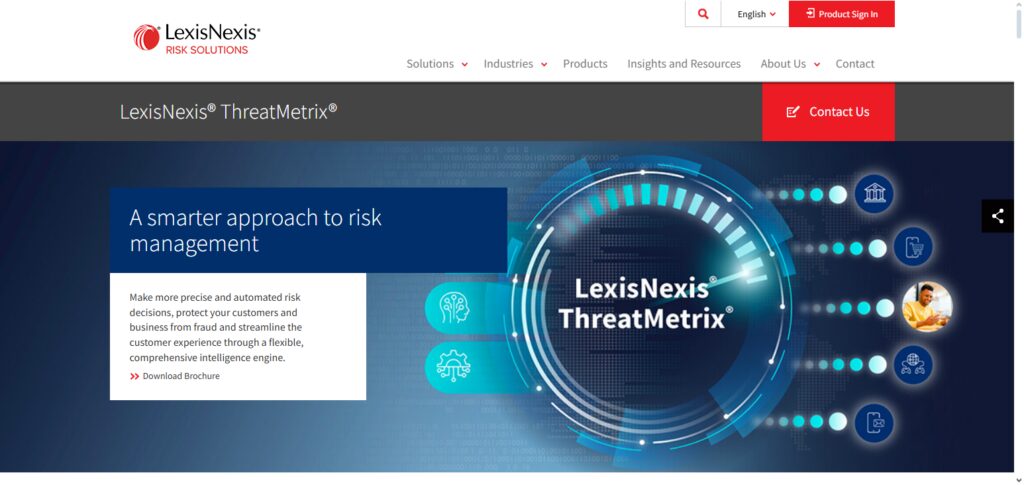10 Best Fraud Detection Software for Secure Transactions 2 LexisNexis ThreatMetrix