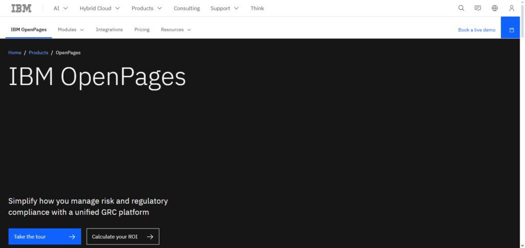 IBM OpenPages