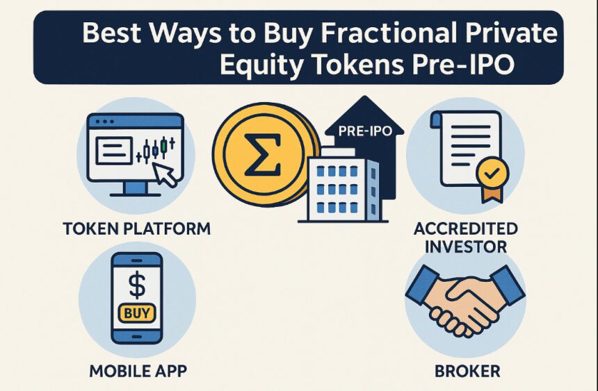 10 Best Ways to Buy Fractional Private Equity Tokens Pre-IPO