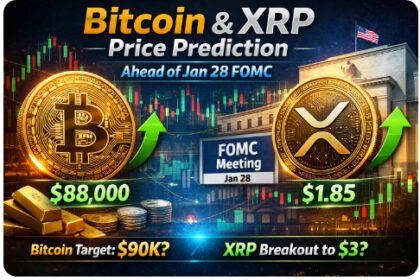 Bitcoin and XRP Price Prediction Ahead of Jan 28 FOMC