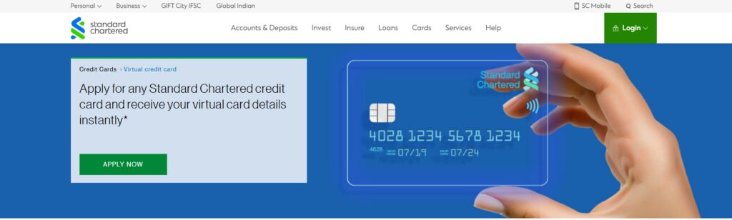 10 Best Virtual Credit Cards Singapore 2 Best Virtual Credit Cards Singapore – Standard Chartered Virtual Card