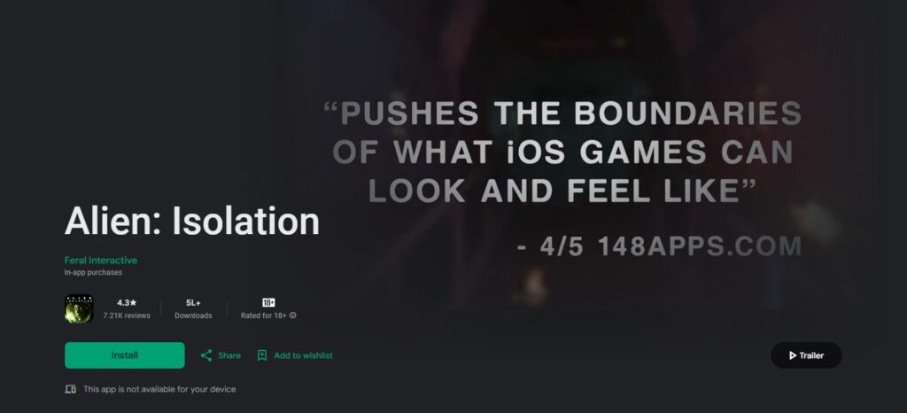 Alien: Isolation