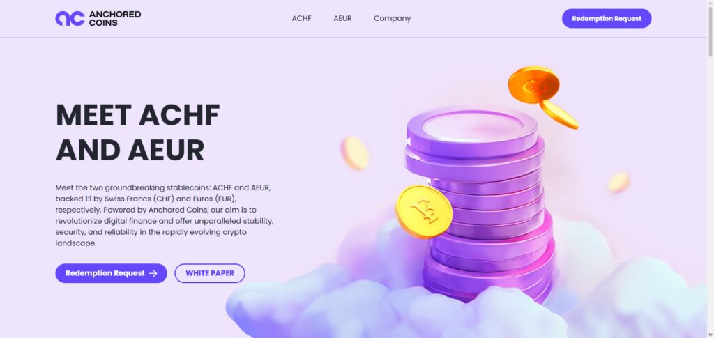Anchored Coins Euro (Ticker: AEUR) —