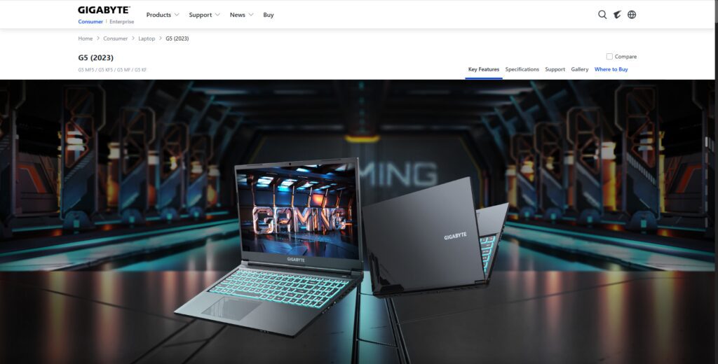 Gigabyte G5