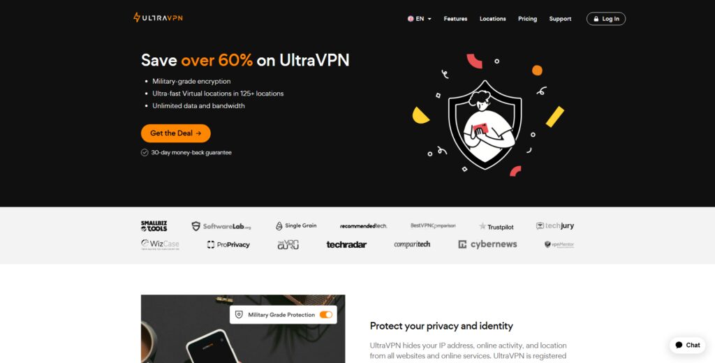 10 Best VPNs for Geo-Restricted Content 2 UltraVPN