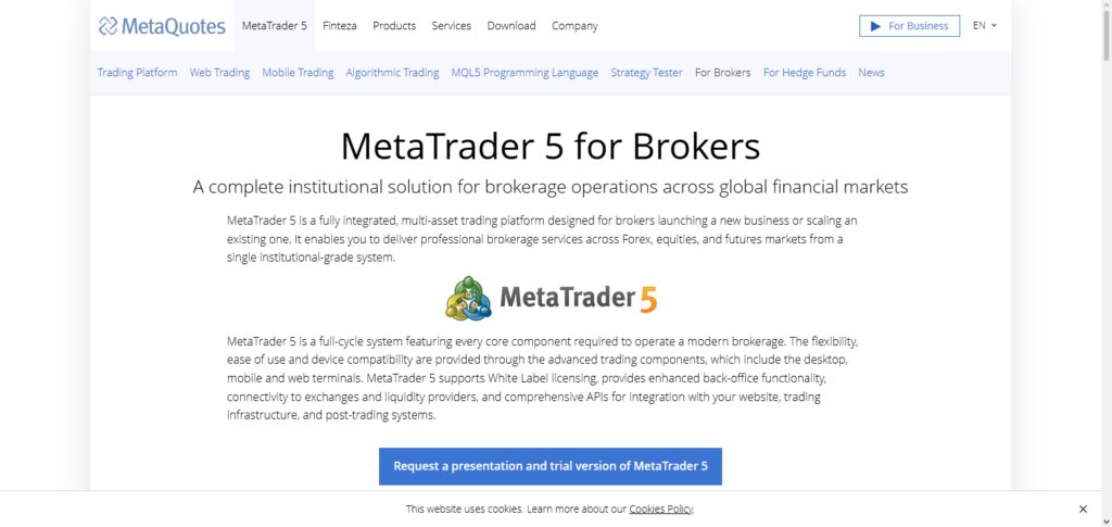 MetaQuotes (MT4/MT5 White Label)