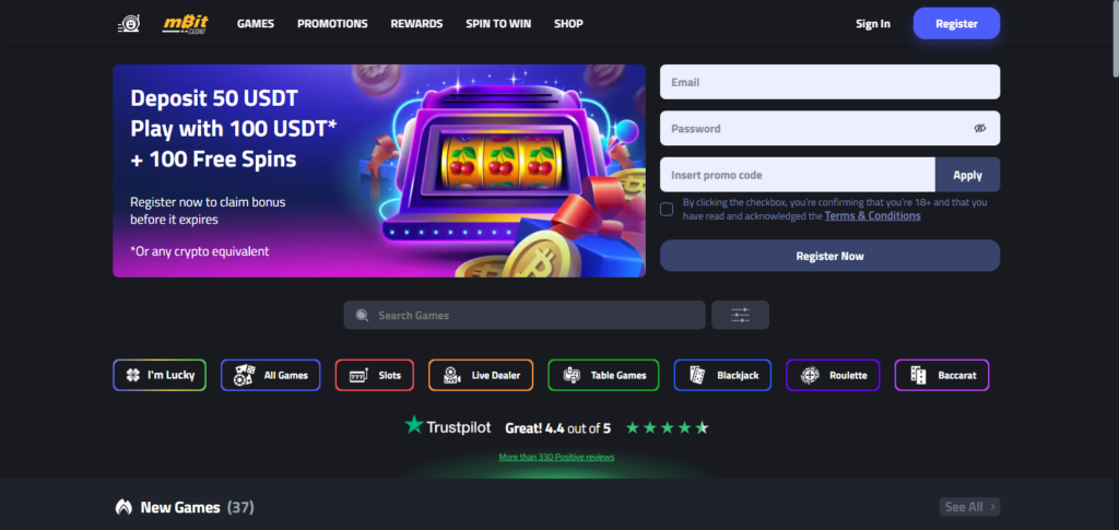 mBit Casino VR