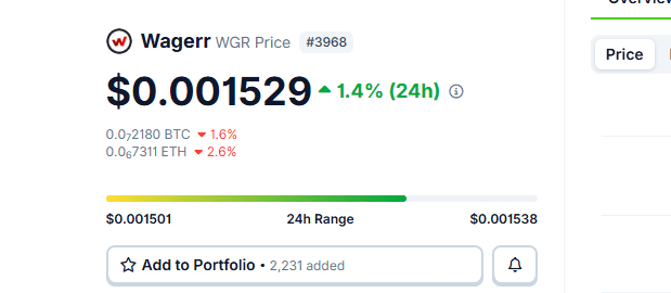 Wagerr Bot