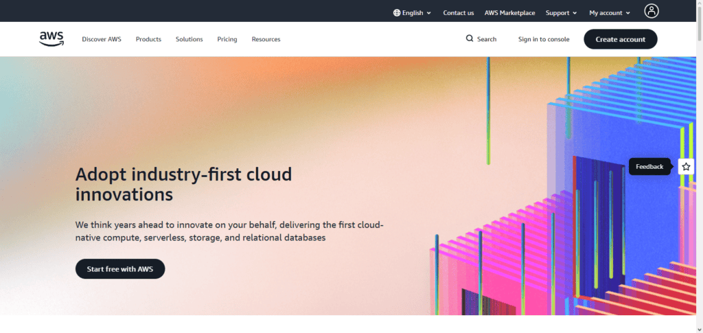 Top 10 MT5 Cloud Hosting Providers for Global Brokers 5 AWS (Amazon Web Services)