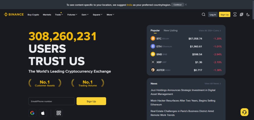 Binance Canada (restricted)