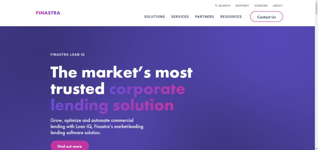 Finastra Fusion Loan IQ