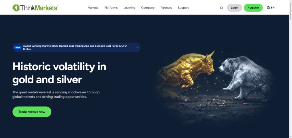 10 Best Vantage Markets Alternatives for High Leverage Traders 6 5. ThinkMarkets