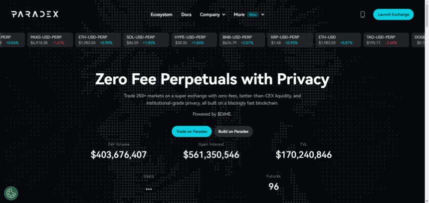 Paradex Review 2026: Features, Fees & User Experience