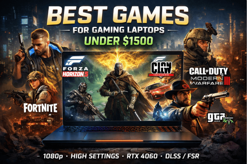 10 Best Games for Gaming Laptops Under $1500