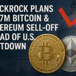 BlackRock Plans $257M Bitcoin & Ethereum Sell-Off Ahead of U.S. Shutdown