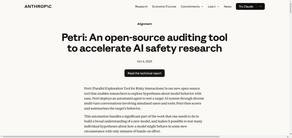 Anthropic AI Safety Checker