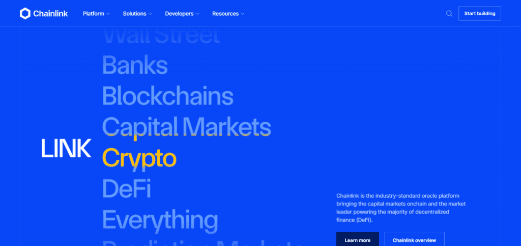  Chainlink (Oracles)