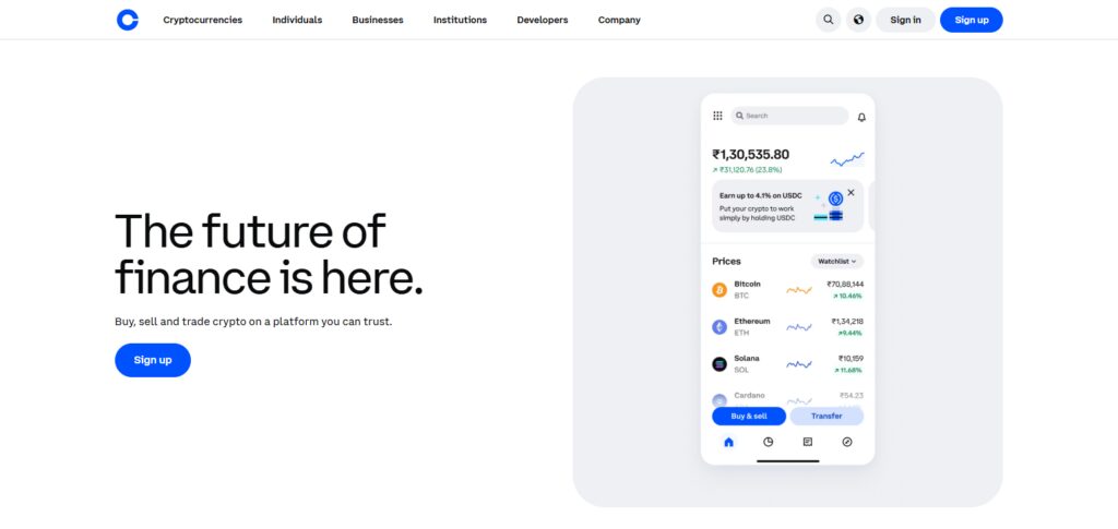 10 Apps That Turn Small Crypto Investments into Bigger Profits 3 Coinbase
