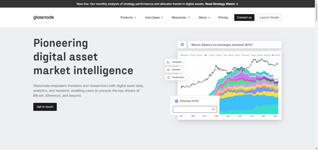 10 Real-Time On-Chain Analytics Tools the Pros Use 2 Glassnode