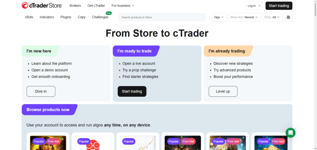 cTrader Automate