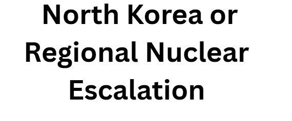 10 Geopolitical "Black Swan" Events That Could Reset the USD 6 North Korea or Regional Nuclear Escalation