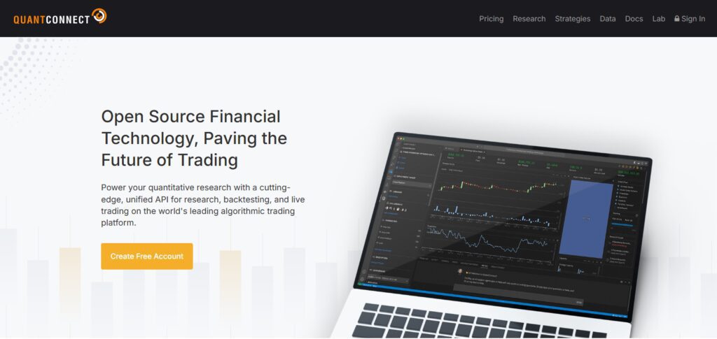 10 No-Code Platforms for Building Your Own Forex Trading Bot 7 QuantConnect Designer