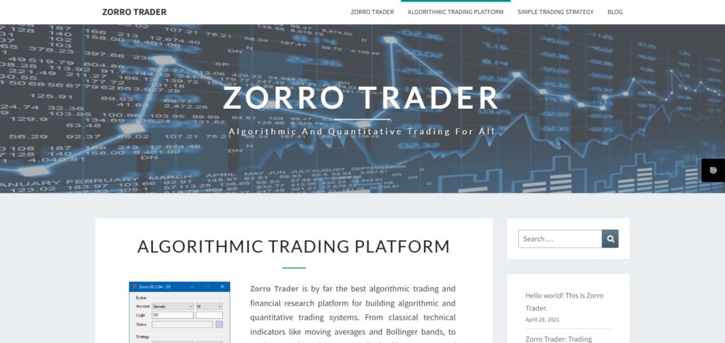 10 No-Code Platforms for Building Your Own Forex Trading Bot 5 Zorro Trader