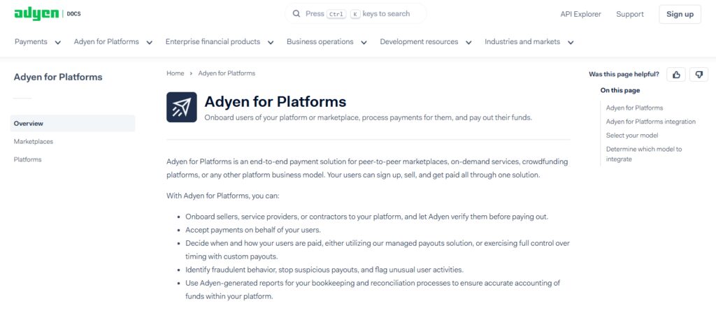 11 Best Embedded Finance Platforms for SaaS Companies 12 Adyen for Platforms