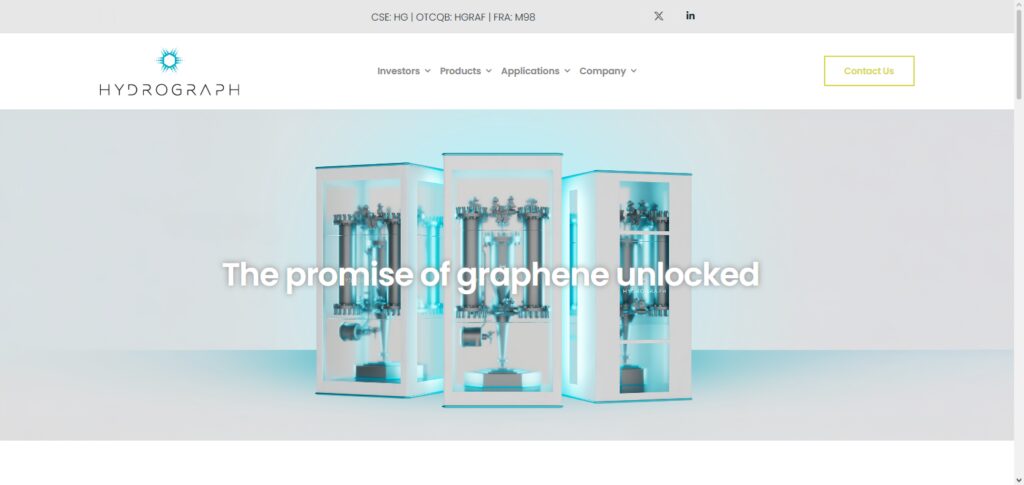 10 Best Graphene Stocks to Buy in 2026 5 HydroGraph Clean Power