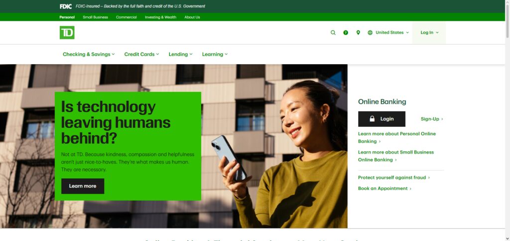 10 Best SBA Loan Providers for Startups in the USA 2026 8 TD Bank