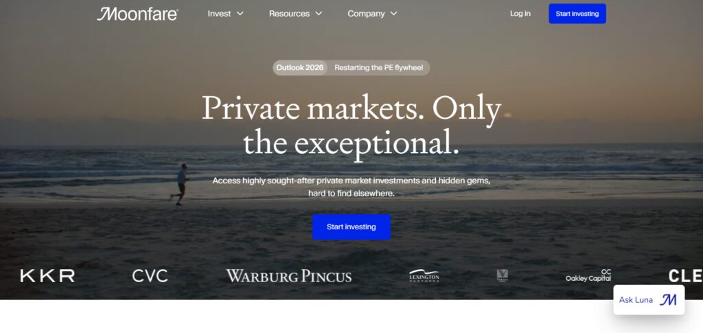 10 Best Private Equity Platforms for Accredited Investors 2 Moonfare — Best for Private Equity & Venture Capital Access