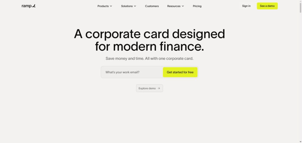 11 Best Corporate Credit Card Programs for Businesses 4 Ramp Corporate Card