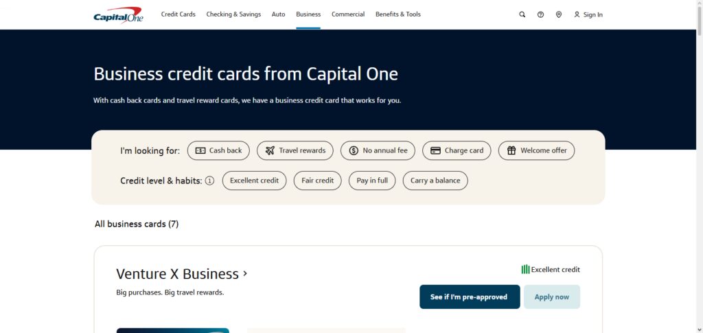 11 Best Corporate Credit Card Programs for Businesses 6 Capital One Spark Business