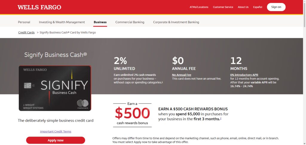 11 Best Corporate Credit Card Programs for Businesses 11 Wells Fargo Business Elite Card