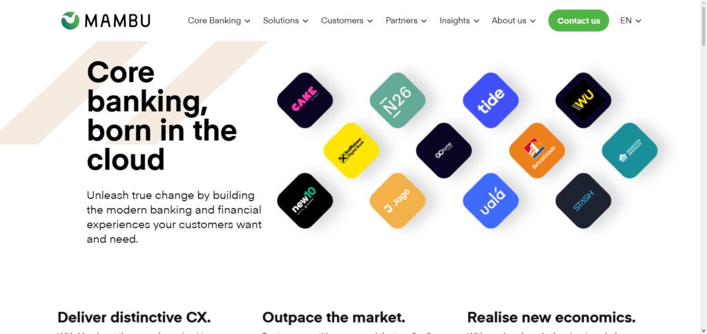 11 Best Embedded Finance Platforms for SaaS Companies 9 Mambu