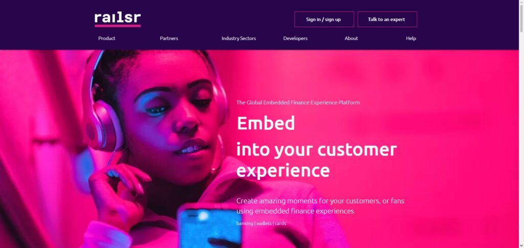 11 Best Embedded Finance Platforms for SaaS Companies 7 Railsr (Railsbank)