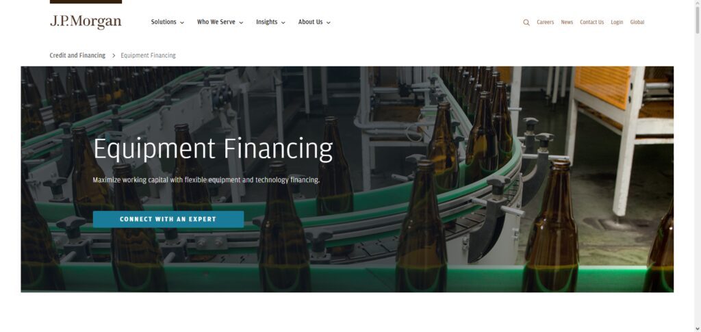 10 Best Equipment Financing Companies in the USA (2026 Guide) 10 JPMorgan Chase Equipment Finance