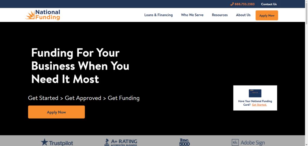 10 Best Equipment Financing Companies in the USA (2026 Guide) 4 National Funding