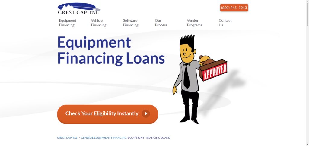 10 Best Equipment Financing Companies in the USA (2026 Guide) 2 Crest Capital