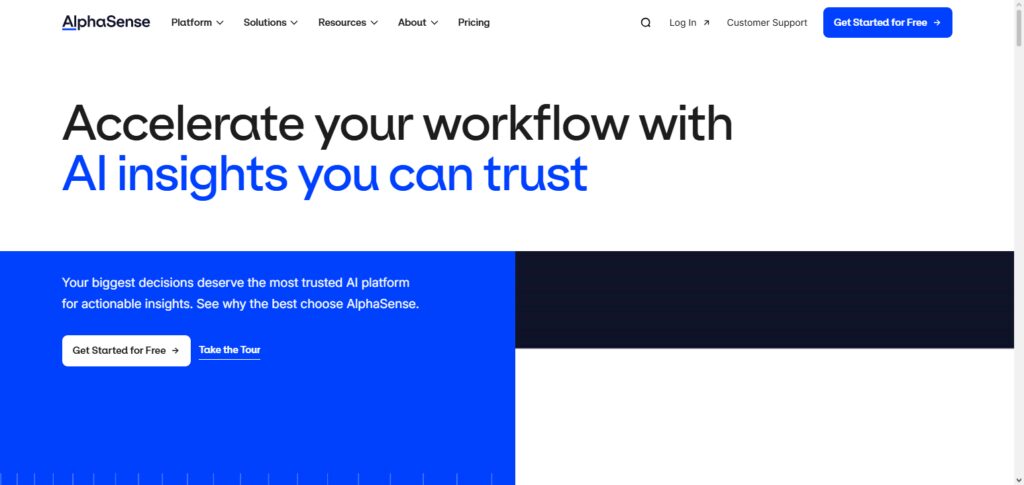 AlphaSense AI