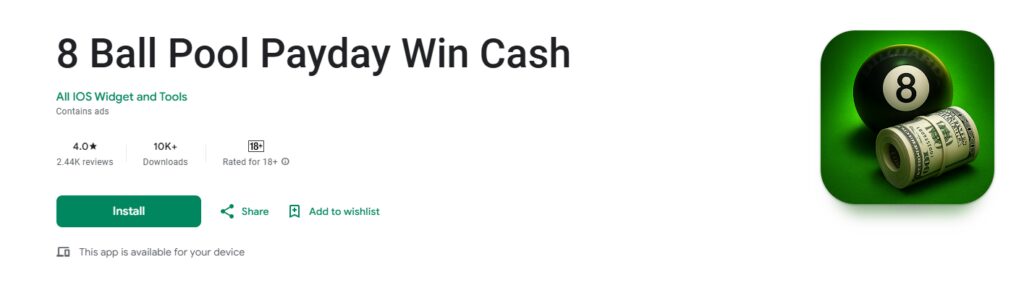 10 Best Skill-Based Games That Pay Real Cash Online 11 Pool Payday