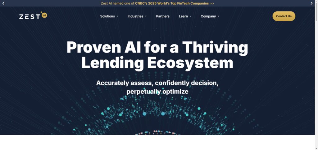 10 Best AI-Based Credit Scoring Platforms for Smart Lending 2 Zest AI