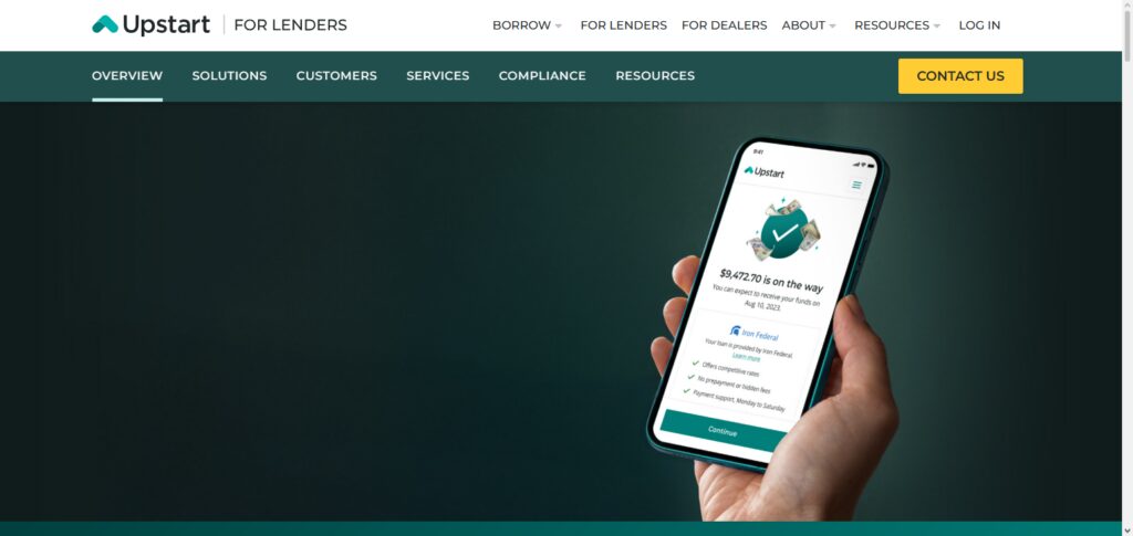 10 Best AI-Based Credit Scoring Platforms for Smart Lending 3 Upstart AI
