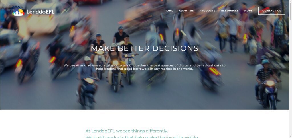 10 Best AI-Based Credit Scoring Platforms for Smart Lending 8 LenddoEFL