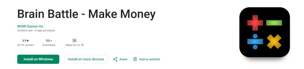 10 Best Skill-Based Games That Pay Real Cash Online 6 Brain Battle